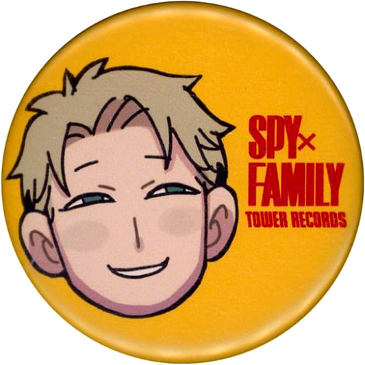 Loid Forger Spy x Family Tower Records Trading Button [USED]