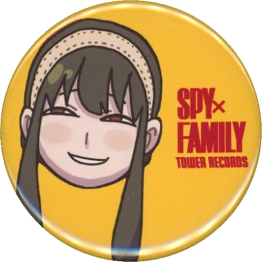 SPY x FAMILY Yor Forger Trading Can Badge Tower Records Limited Buttons [USED]