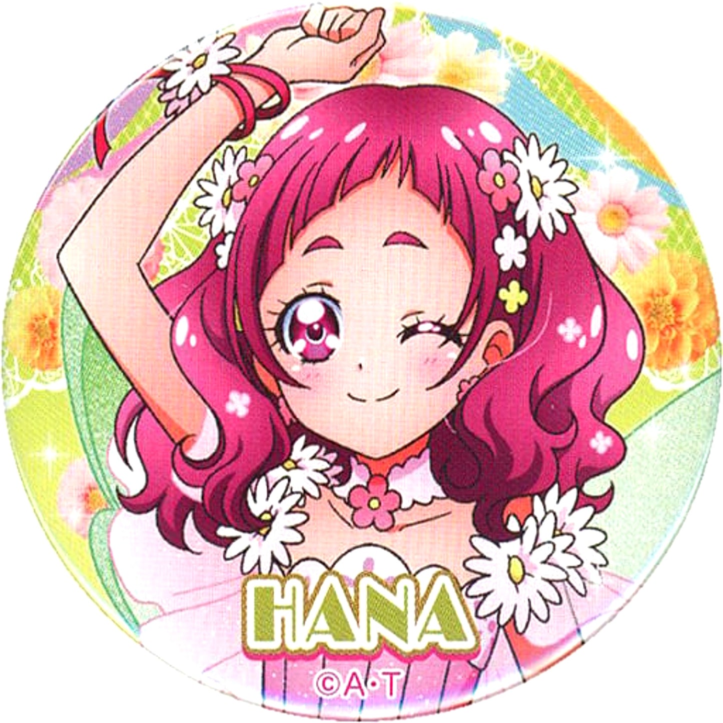 Hana Nono Precure All Stars Idol Precure 2nd Season Spring Fes Final! Complete Badge Pretty Pretty Store Ltd [USED]