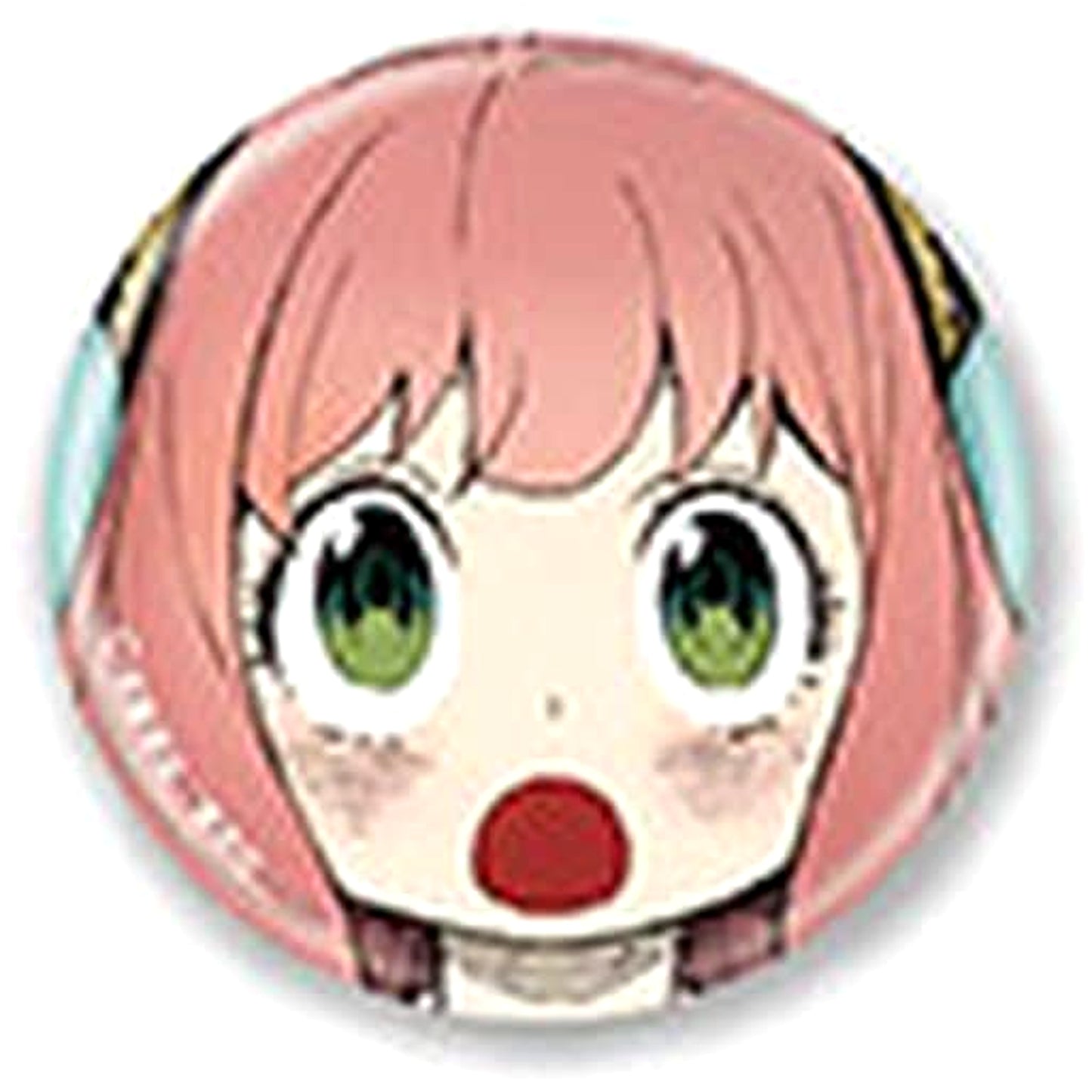 SPY x FAMILY Anya Forger B Anya Facial Expression Can Badge Buttons [USED]