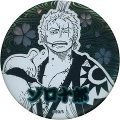 One Piece Zoro Juro Decollection Can Badge Part 2 Wano Country Arc Buttons [USED]