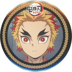 Demon Slayer: Kimetsu no Yaiba the Movie: Mugen Train Kyojuro Rengoku Childhood Secret 1 44mm Lottery Can Badge Ufotable Cafe 2nd Half Limited Edition Buttons [USED]