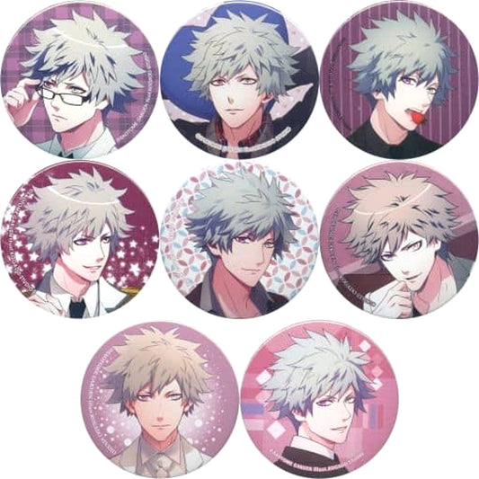 Uta no Prince Sama Ranmaru Kurosaki Trading Can Badge Ranmaru Kurosaki Collection All 8 Types Set Buttons [USED]