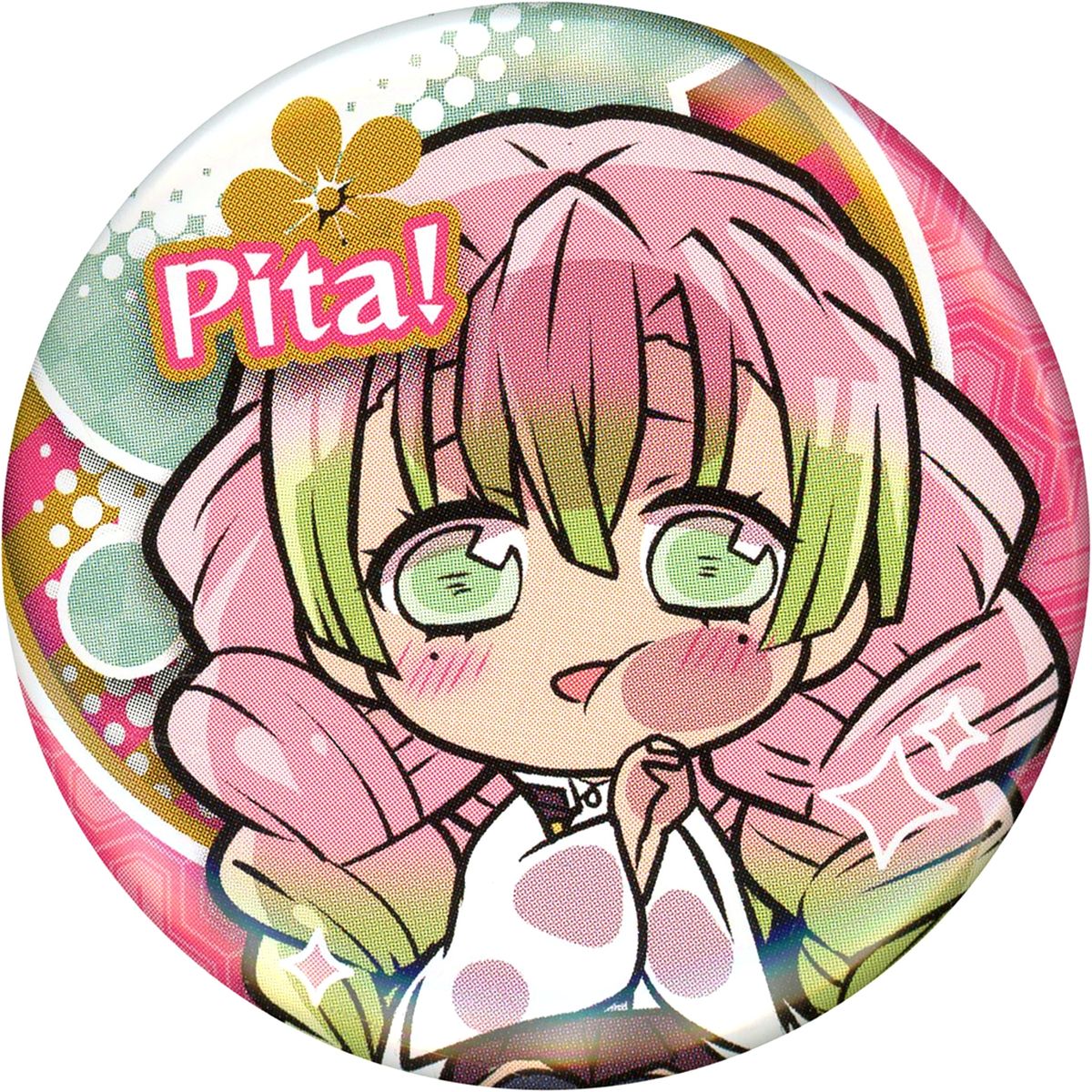 Mitsuri Kanroji Demon Slayer: Kimetsu no Yaiba Pita! Deformed Button Vol.4 [USED]