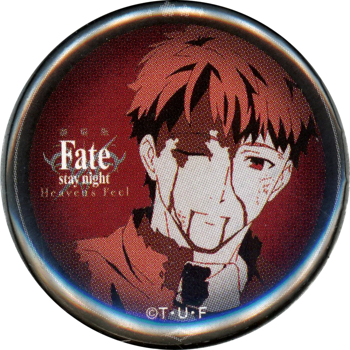 Fate/stay night: Heaven's Feel III. spring song Archer Fun Lottery 32mm Can Badge Ufotable Dining Collaboration Dining 4th Limited Fun Lottery Prize Buttons [USED]