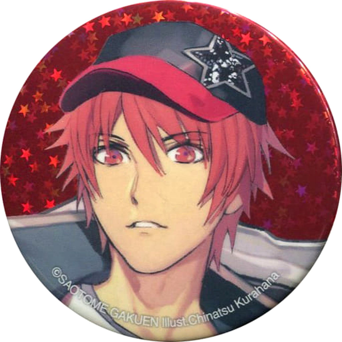 Uta no Prince Sama Otoya Ittoki Trading Hologram Can Badge Solo Best Album Ver. animate Limited Buttons [USED]