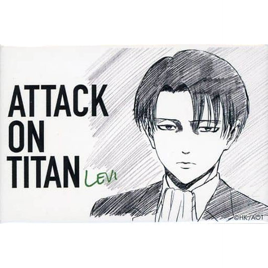 Levi Attack on Titan WIT STUDIO Square Button Collection [USED]