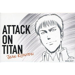 Attack on Titan Jean Kirstein WIT STUDIO Square Can Badge Collection Buttons [USED]
