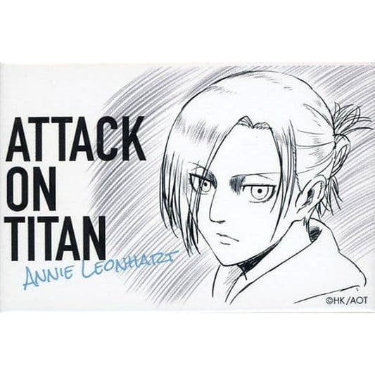 Attack on Titan Annie Leonhart WIT STUDIO Square Can Badge Collection Buttons [USED]