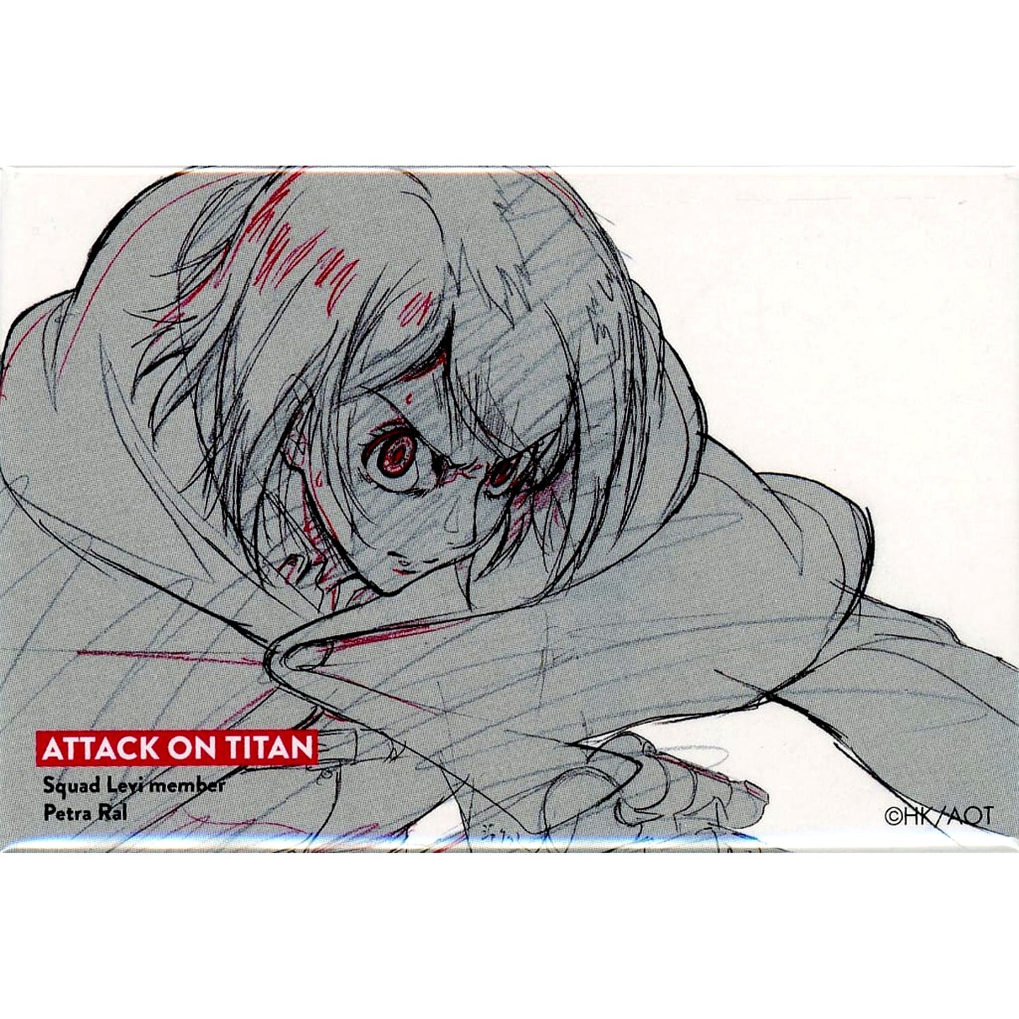 Petra Ral Attack on Titan WIT STUDIO Square Badge Collection Vol. 2 [USED]