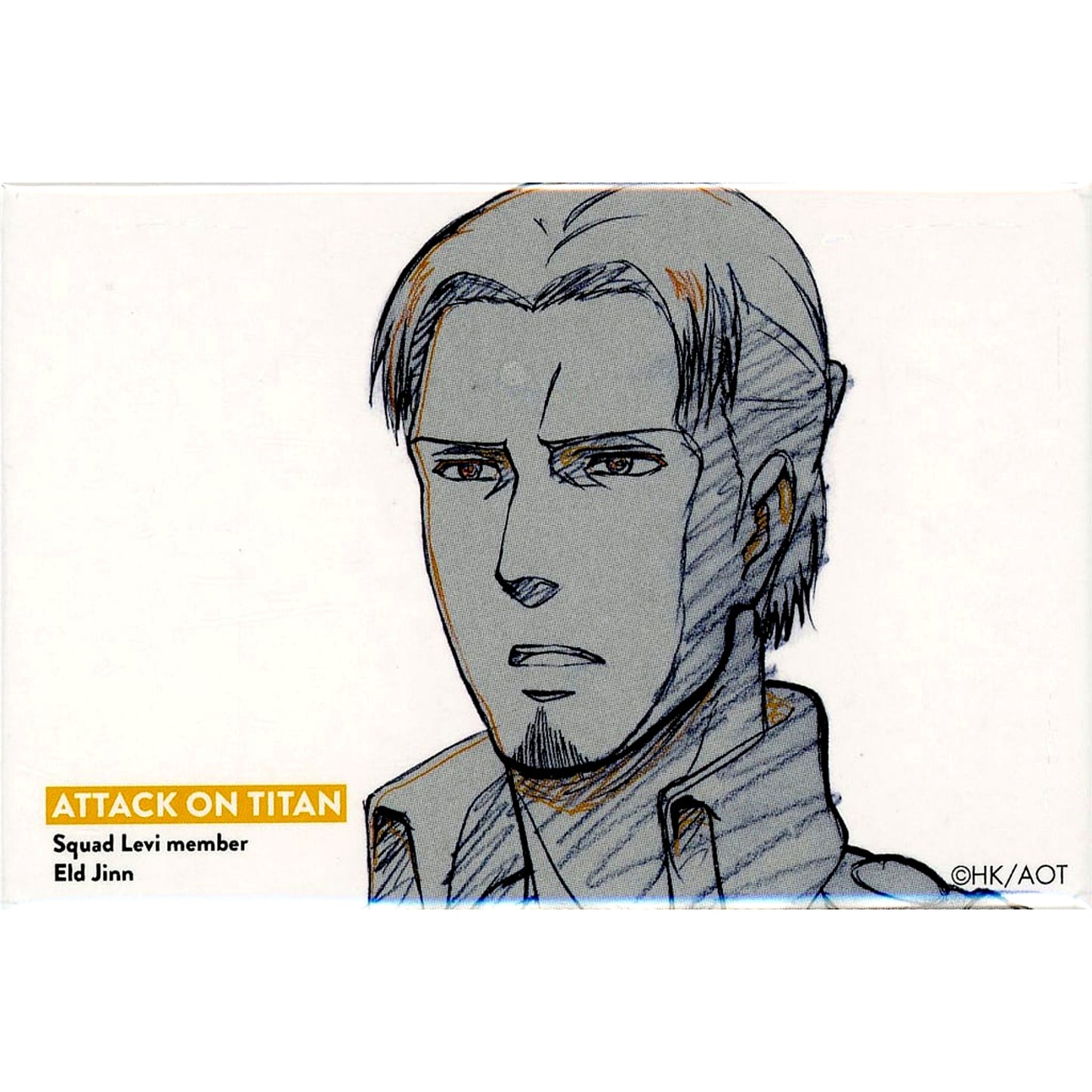 Eld Jinn Attack on Titan WIT STUDIO Square Badge Collection Vol. 2 [USED]