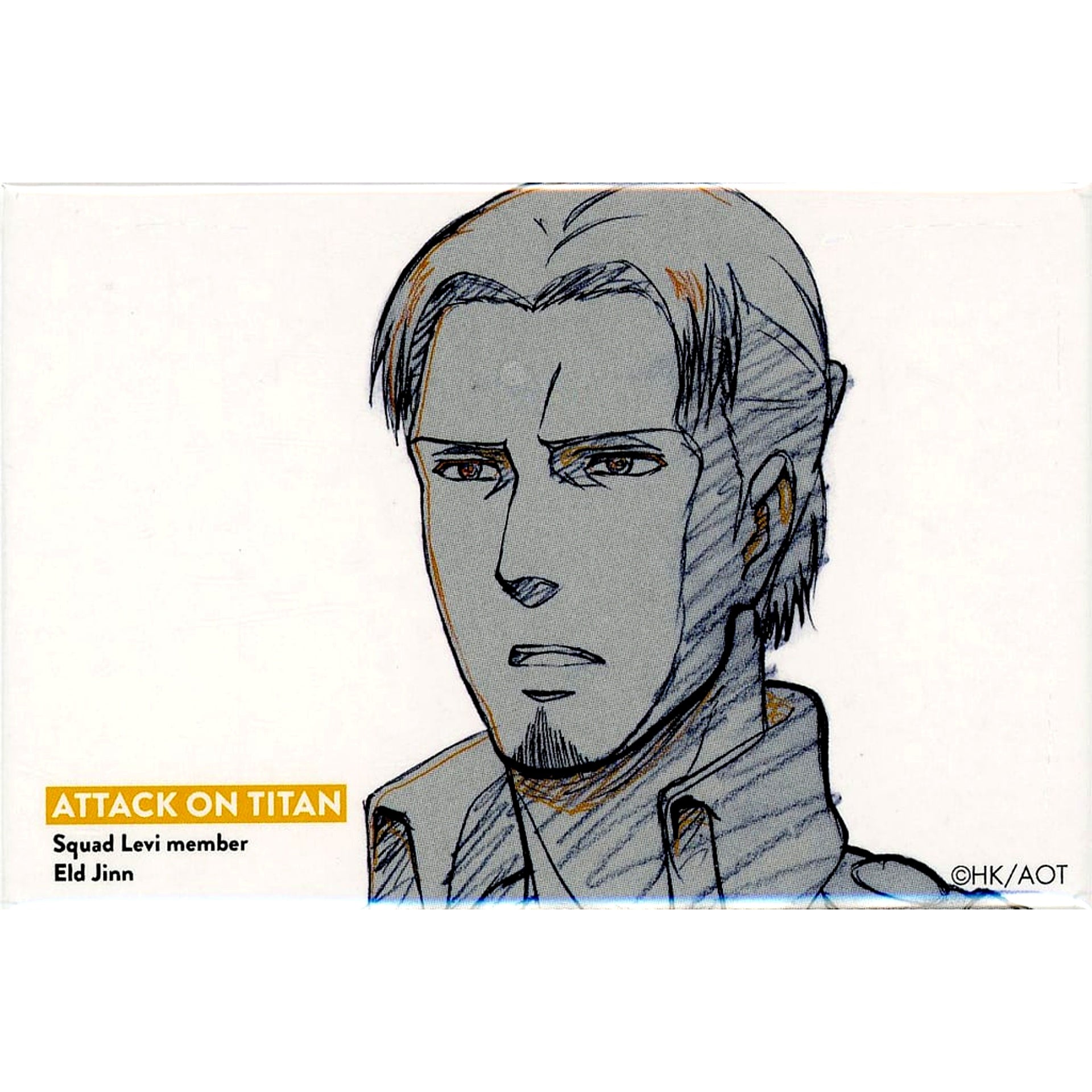 Eld Jinn Attack on Titan WIT STUDIO Square Badge Collection Vol. 2 [USED]