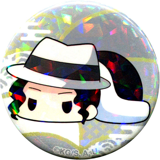 Muzan Kibutsuji Holo Ver. Demon Slayer: Kimetsu no Yaiba Futonmushi Button 3rd Series [USED]