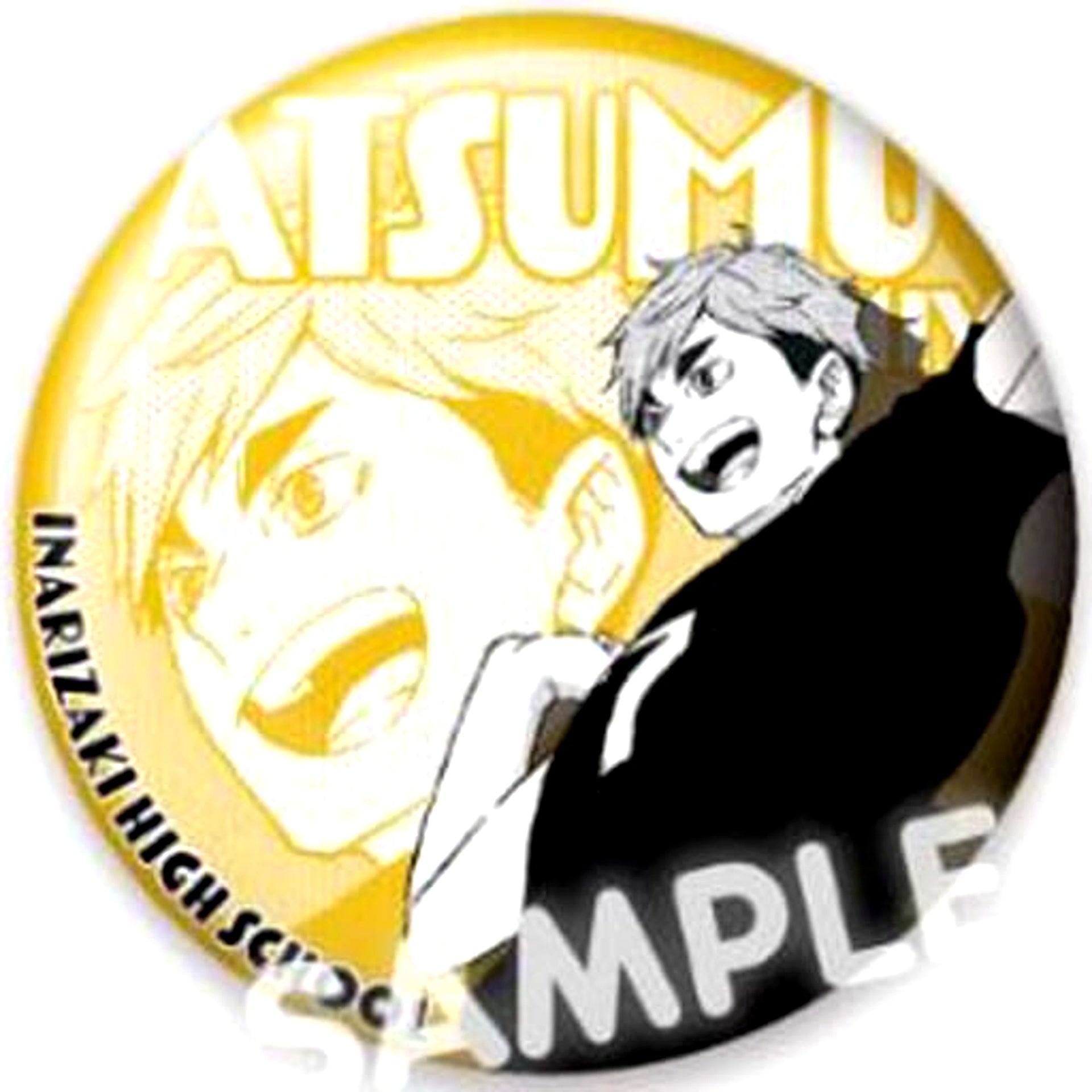 Atsumu Miya Haikyu!! Jump! Trading Button [USED]