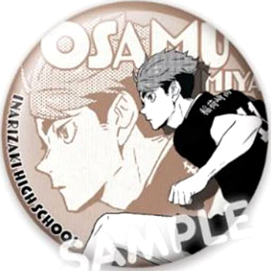 Haikyu!! Osamu Miya Jump! Trading Can Badge Buttons [USED]