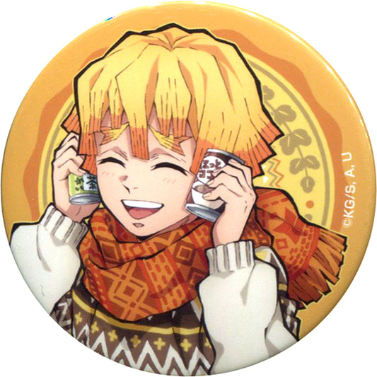 Zenitsu Agatsuma Demon Slayer Kimetsu no Yaiba Random Button [USED]
