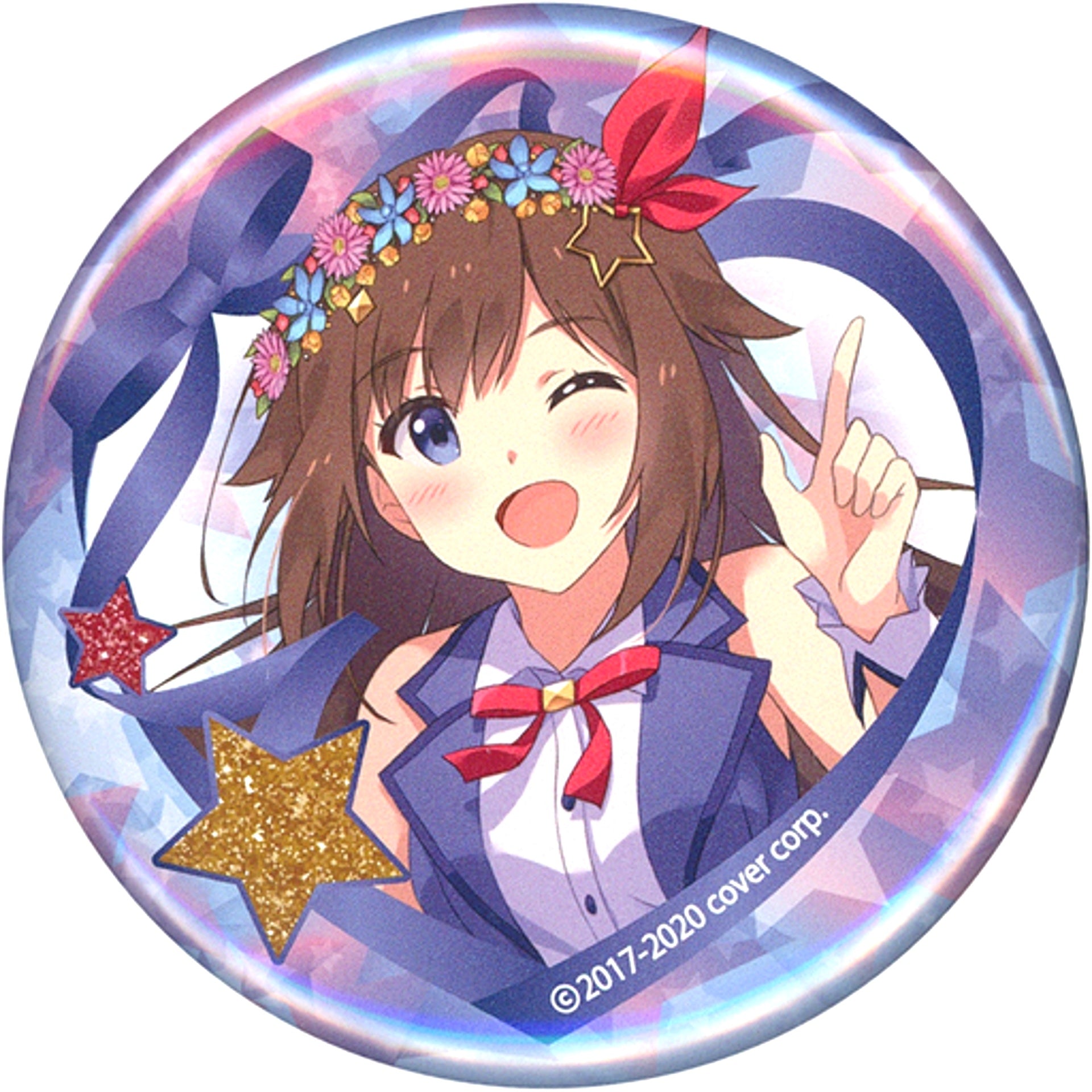 Tokino Sora Close up Hololive Trading Button JOYPOLIS HAPPY PARTY [USED]