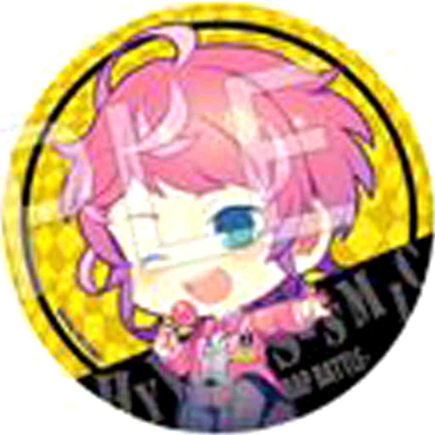 Hypnosis Mic: Division Rap Battle Ramuda Amemura Trading Can Badge Buttons [USED]