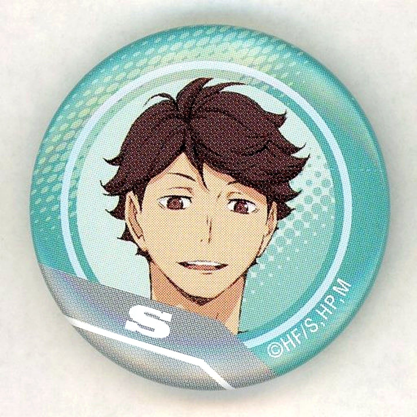 Toru Oikawa Haikyu!! Front Strategy Board Character Button Collection [USED]