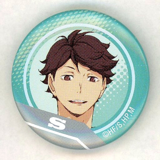 Toru Oikawa Haikyu!! Front Strategy Board Character Button Collection [USED]