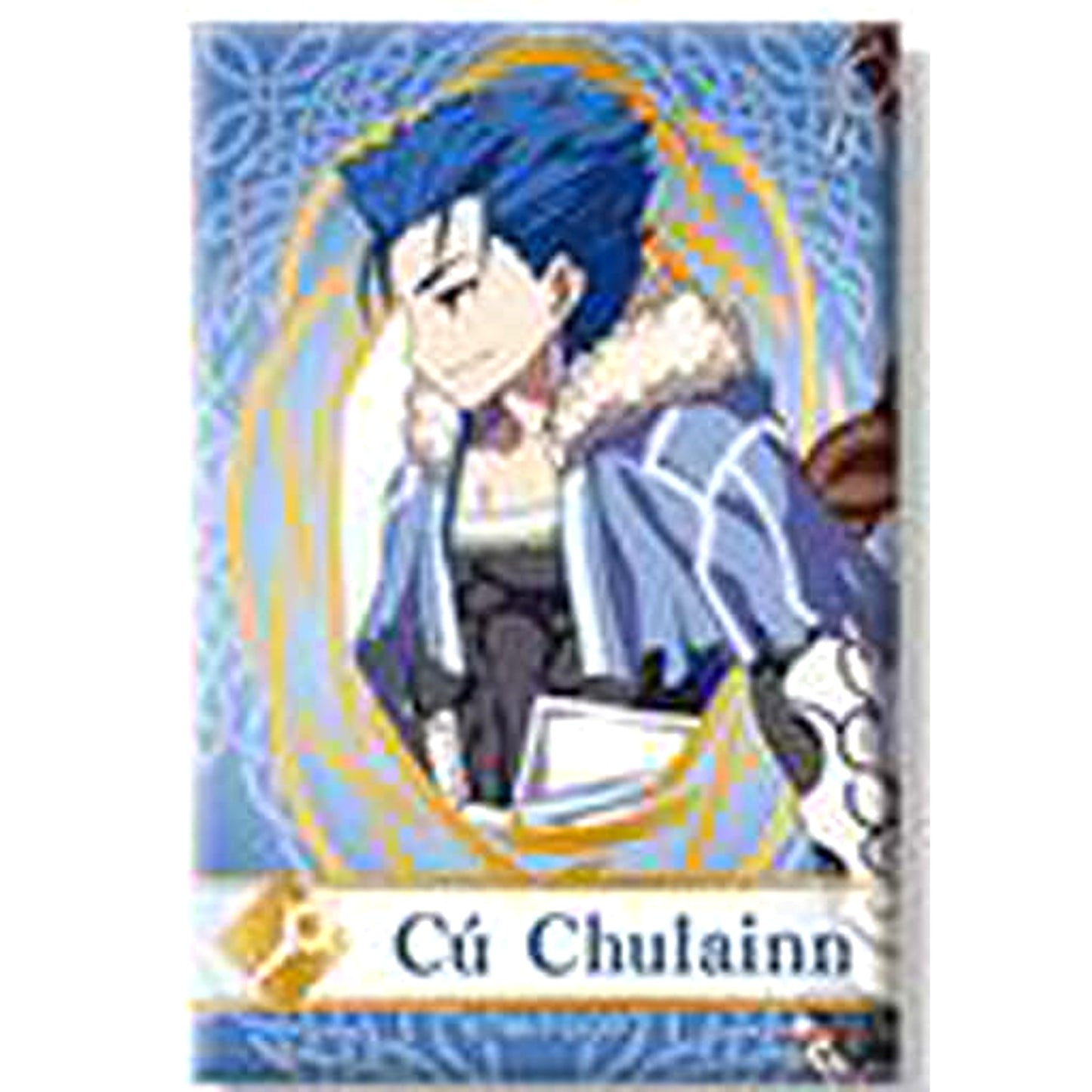 Fate/Grand Order Castor/Cu Chulainn Battle Character Square Can Badge Vol.2 Buttons [USED]
