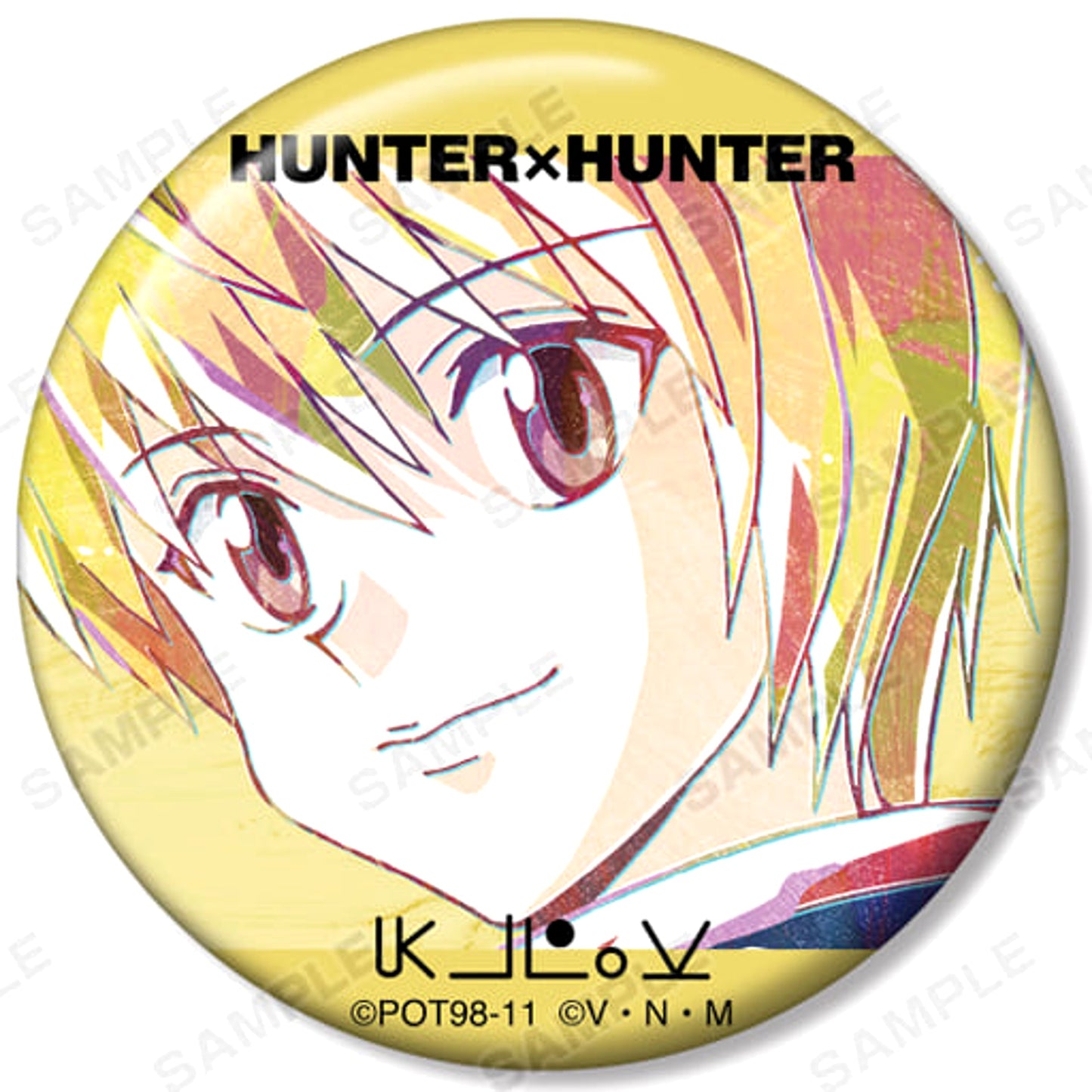 Kurapika Hunter x Hunter Ani-Art Random Button [USED]