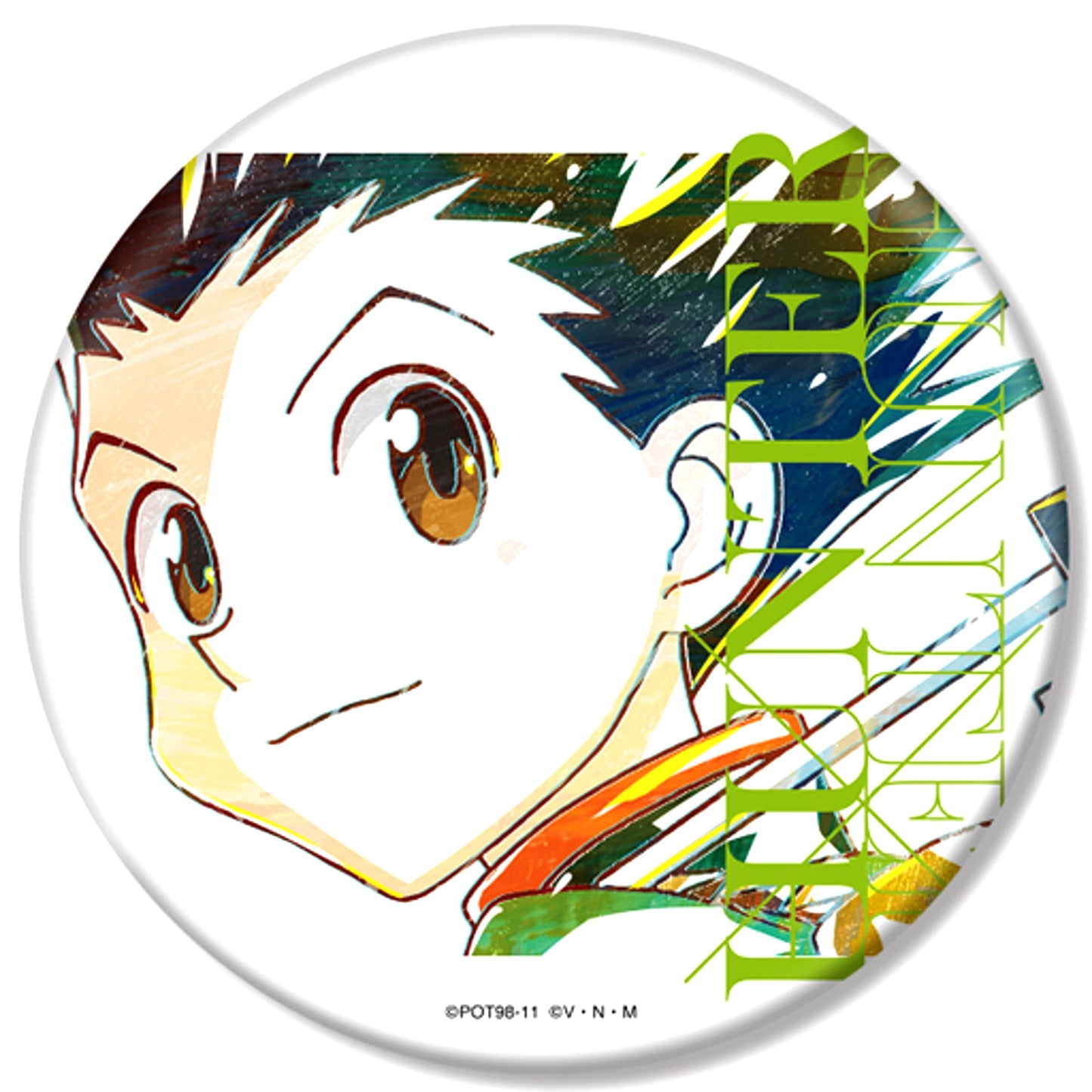 Gon Freecss Hunter x Hunter Ani-Art BIG Button [USED]