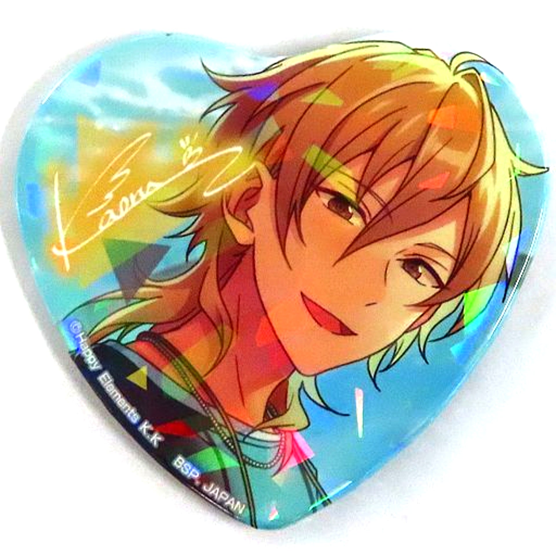 Kaoru Hakaze Torupaka! Ensemble Stars! Heart-shaped Badge Vol.5 Ver.A [USED]