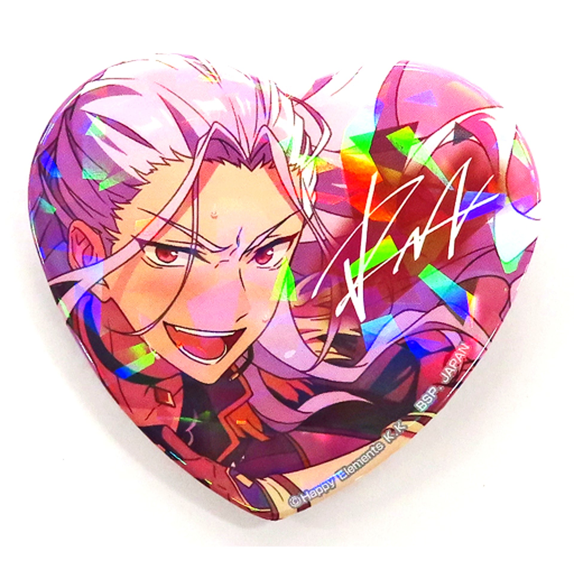 Nagisa Ran Torupaka! Ensemble Stars! Heart-shaped Badge Vol.5 Ver.B [USED]