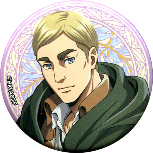 Erwin Smith Attack on Titan The Final Season Illustration Button Collection Don Quijote [USED]