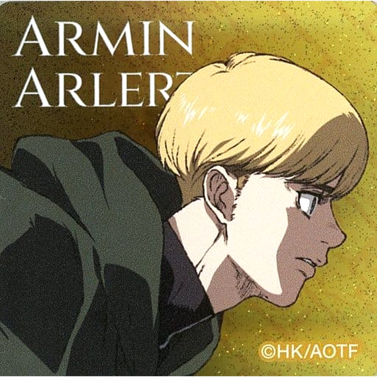 Armin Arlert Attack on Titan The Final Season Lame Acrylic Badge Collection Don Quijote Limited [USED]