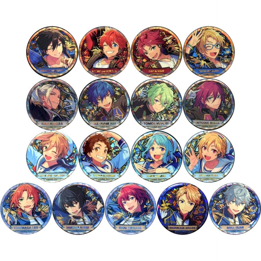 Subaru Akehoshi & Others Ensemble Stars!! All 17 Types Set Flower Window Door Button C China Limited [USED]