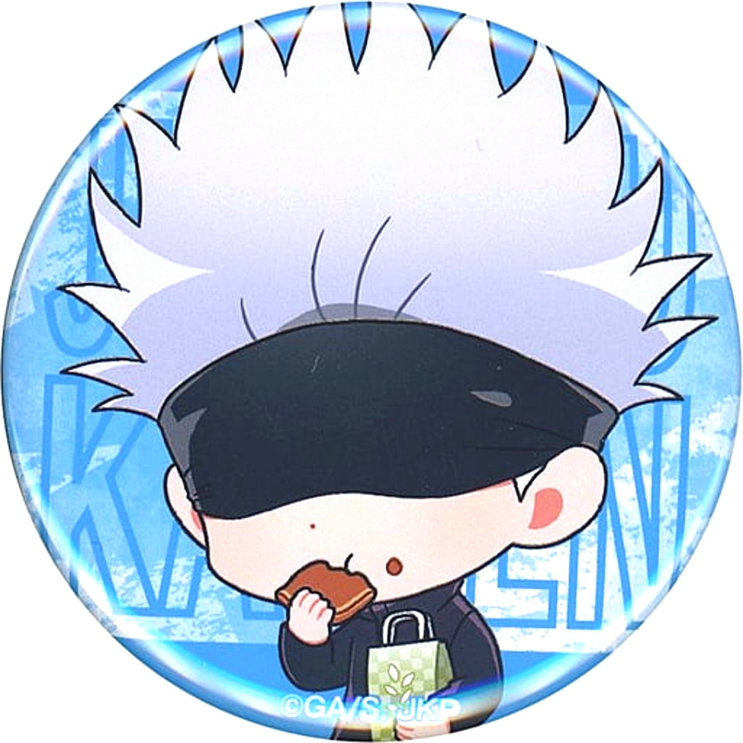 Satoru Gojo Jujutsu Kaisen Deformed Button SEGA Collabo Cafe [USED]