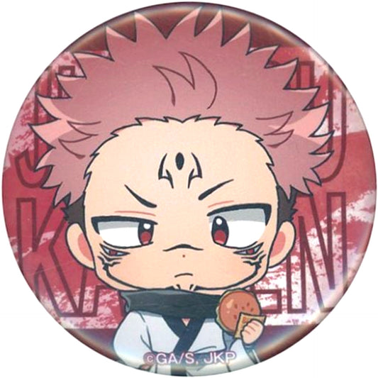 Ryomen Sukuna Jujutsu Kaisen Sega Collaboration Cafe Deformed Button [USED]