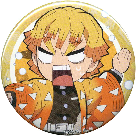Zenitsu Agatsuma Demon Slayer x ufotable cafe Setsubun Event 2021 57mm Random Button [USED]