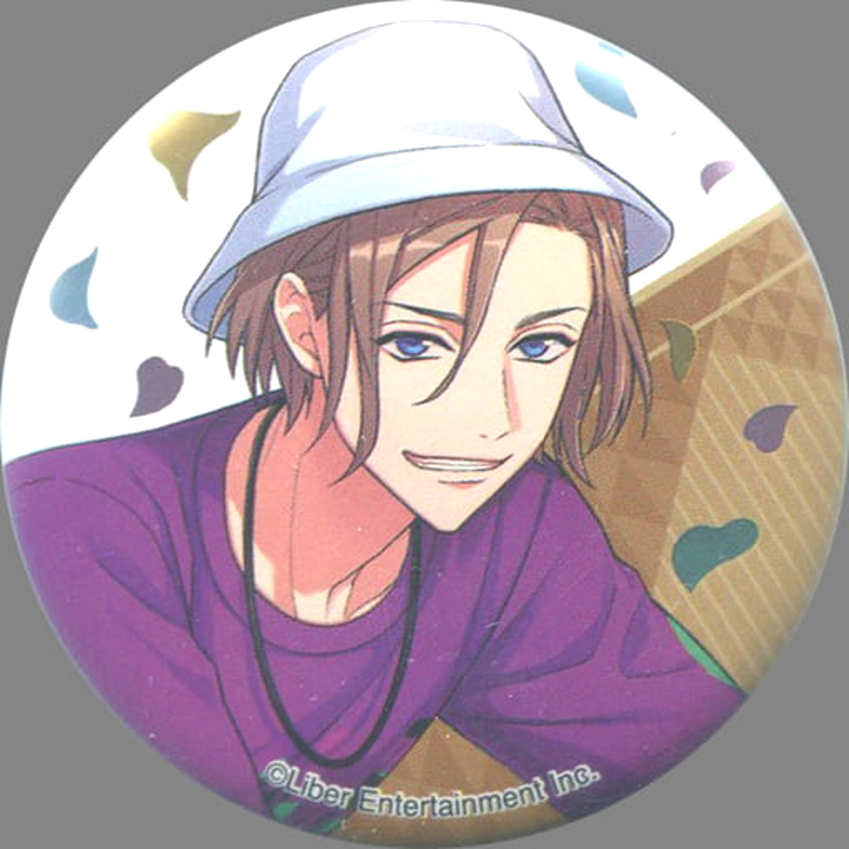 A3! Banri Settsu Character Badge Collection Autumn Group & Winter Group Buttons [USED]