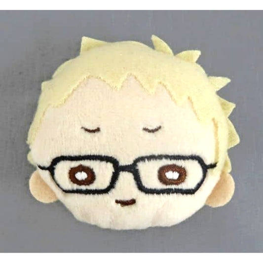 Haikyu!! Kei Tsukishima Nitotan Plush Badge Buttons [USED]