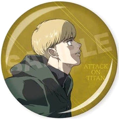 Attack on Titan Armin Arlert Metallic Can Badge Part 1 Buttons [USED]