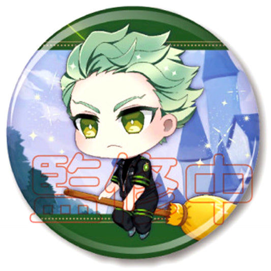 Sebek Zigvolt Disney Twisted Wonderland Flight Class Trading Button Vol. 3 [USED]