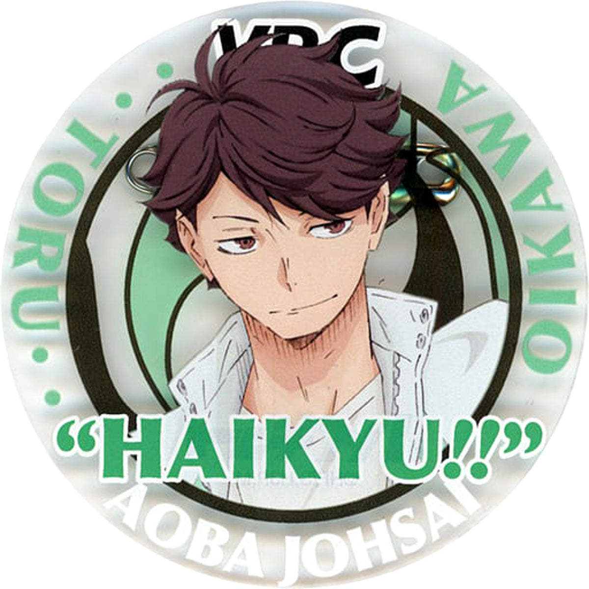 Haikyu!! Toru Oikawa 2016Ver. Acrylic Badge Collection Buttons [USED]