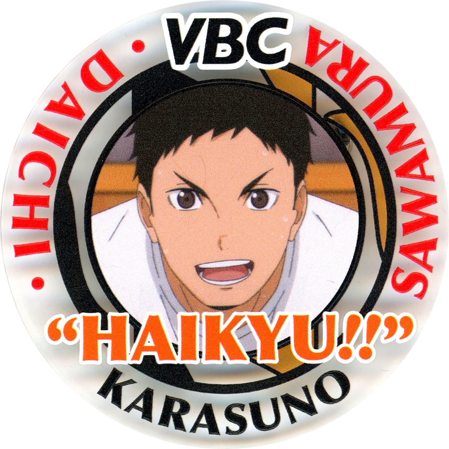 Daichi Sawamura Haikyu Acrylic Badge Collection 2016 Ver. [USED]