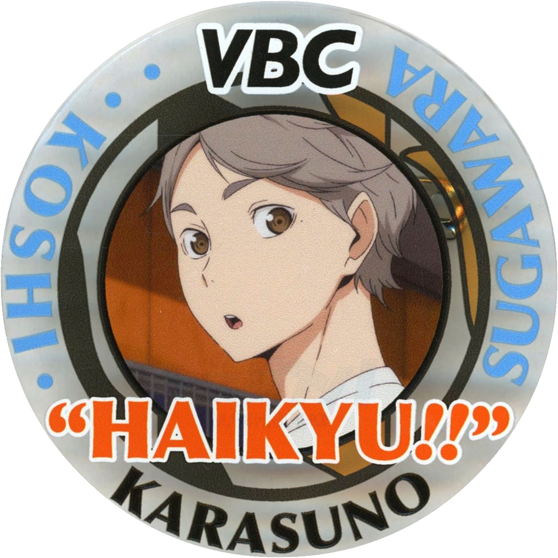 Koshi Sugawara Haikyu Acrylic Badge Collection 2016 Ver. [USED]