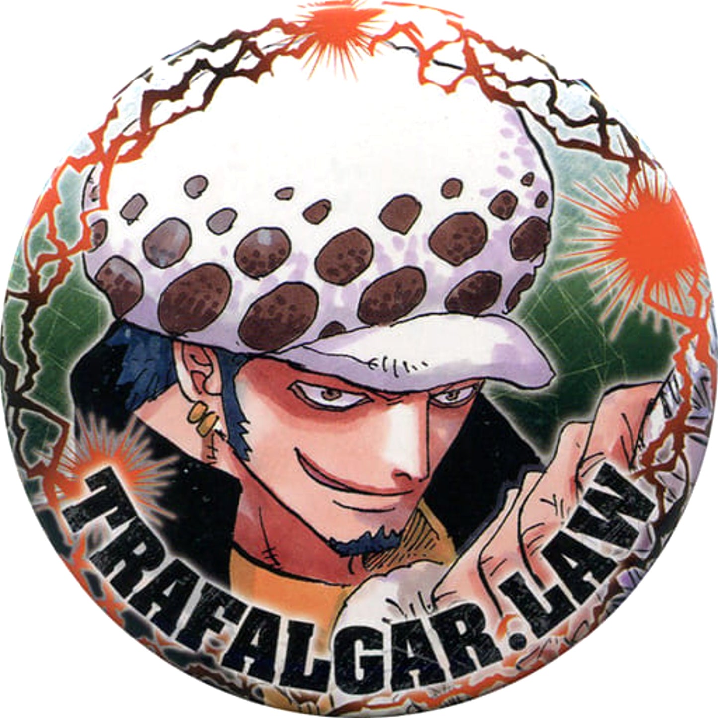 Trafalgar Law One Piece Collection Button Rivals Part 1 [USED]