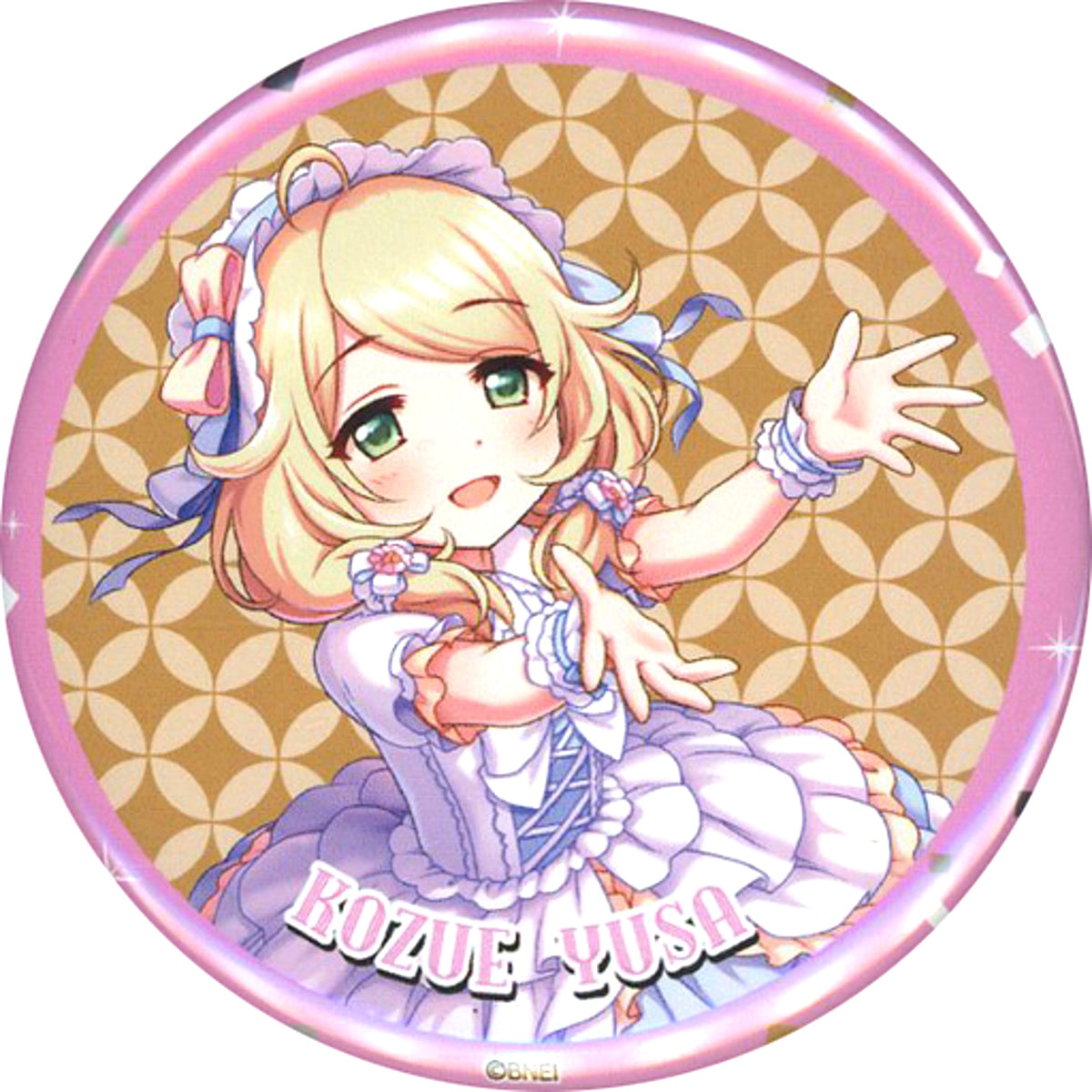 Kozue Yusa Idolmaster Cinderella Girls Broadcast & Live Happy New Yell!!! Ver. Official Stand Button [USED]