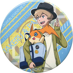 Digimon Adventure tri. Takeru Takaishi Patamon Dodeka Can Badge 2nd Buttons [USED]