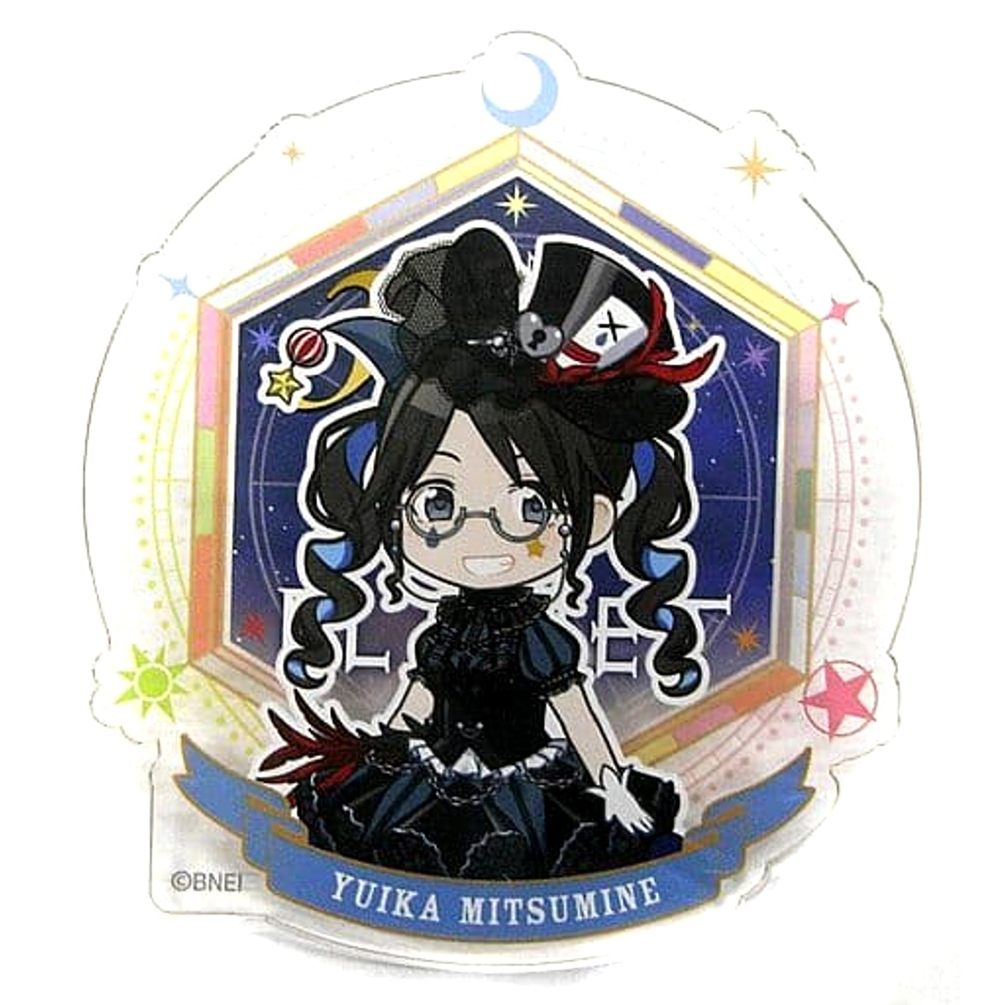 Yuika Mitsumine 3rd Llive Ver. THE IDOLM@STER Shiny Colors Official Produce Badge 3rd Live Tour Piece on Planet Limited [USED]