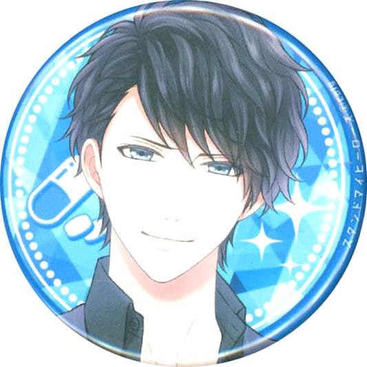 Stand My Heroes Itsuki Aoyama Trading Can Badge animate Girls Festival 2016 Limited Buttons [USED]