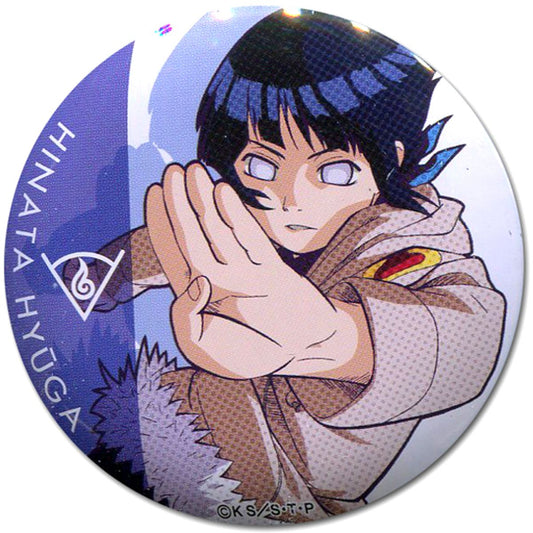 Hinata Hyuga Naruto Shippuden Trading Button Jump Festa 2017 Goods [USED]