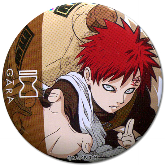Gaara Naruto Shippuden Trading Button Jump Festa 2017 Goods [USED]