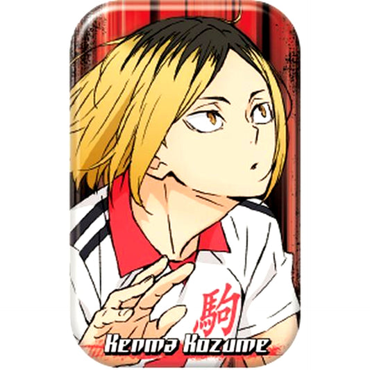 Kenma Kozume Haikyu!! TO THE TOP Marukaku Button 2 [USED]